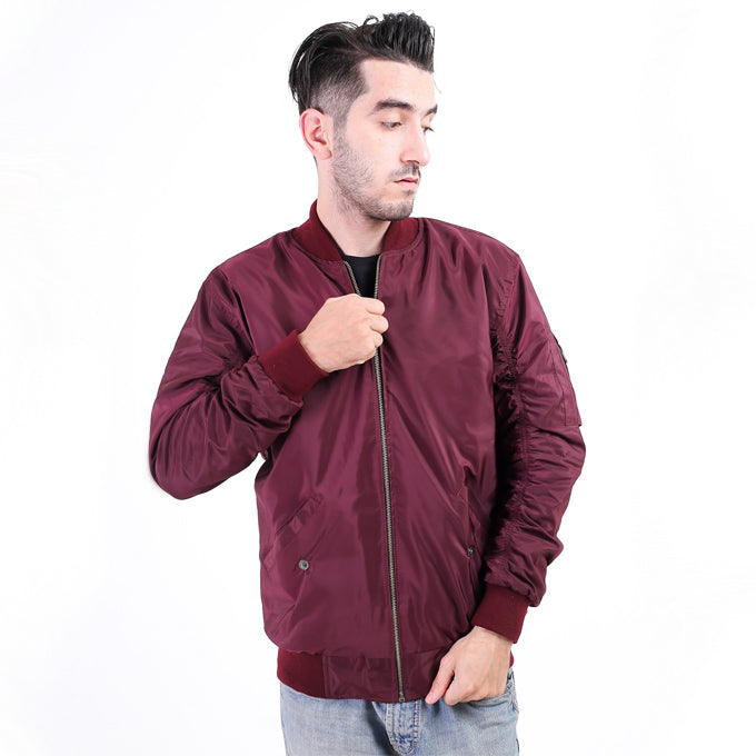 Bomber Maroon - men