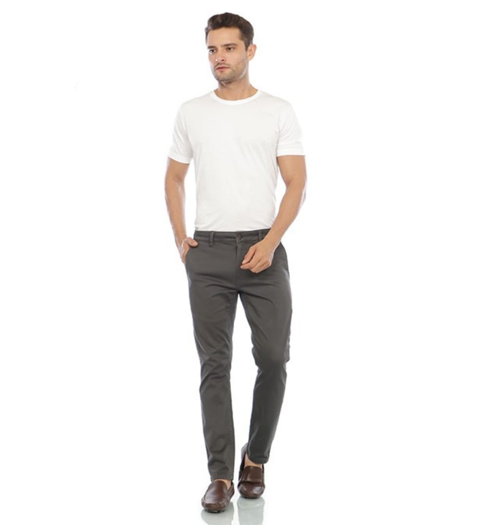 CHINO GREY - MEN