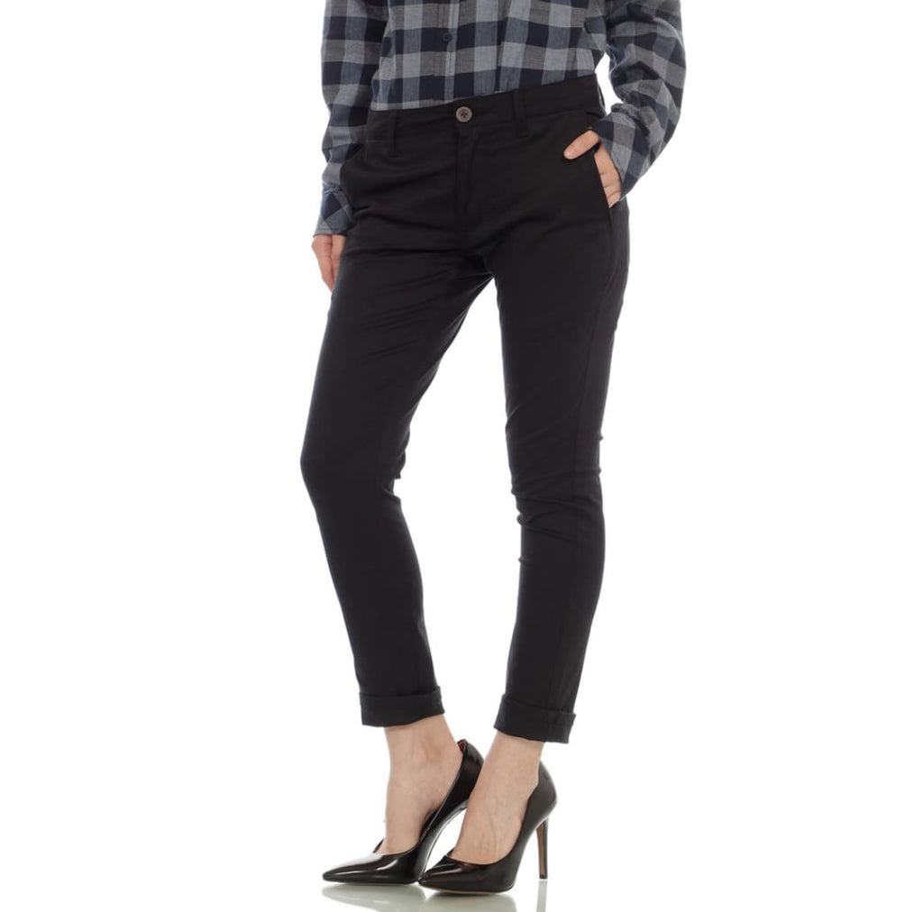 CHINO BLACK - WOMEN